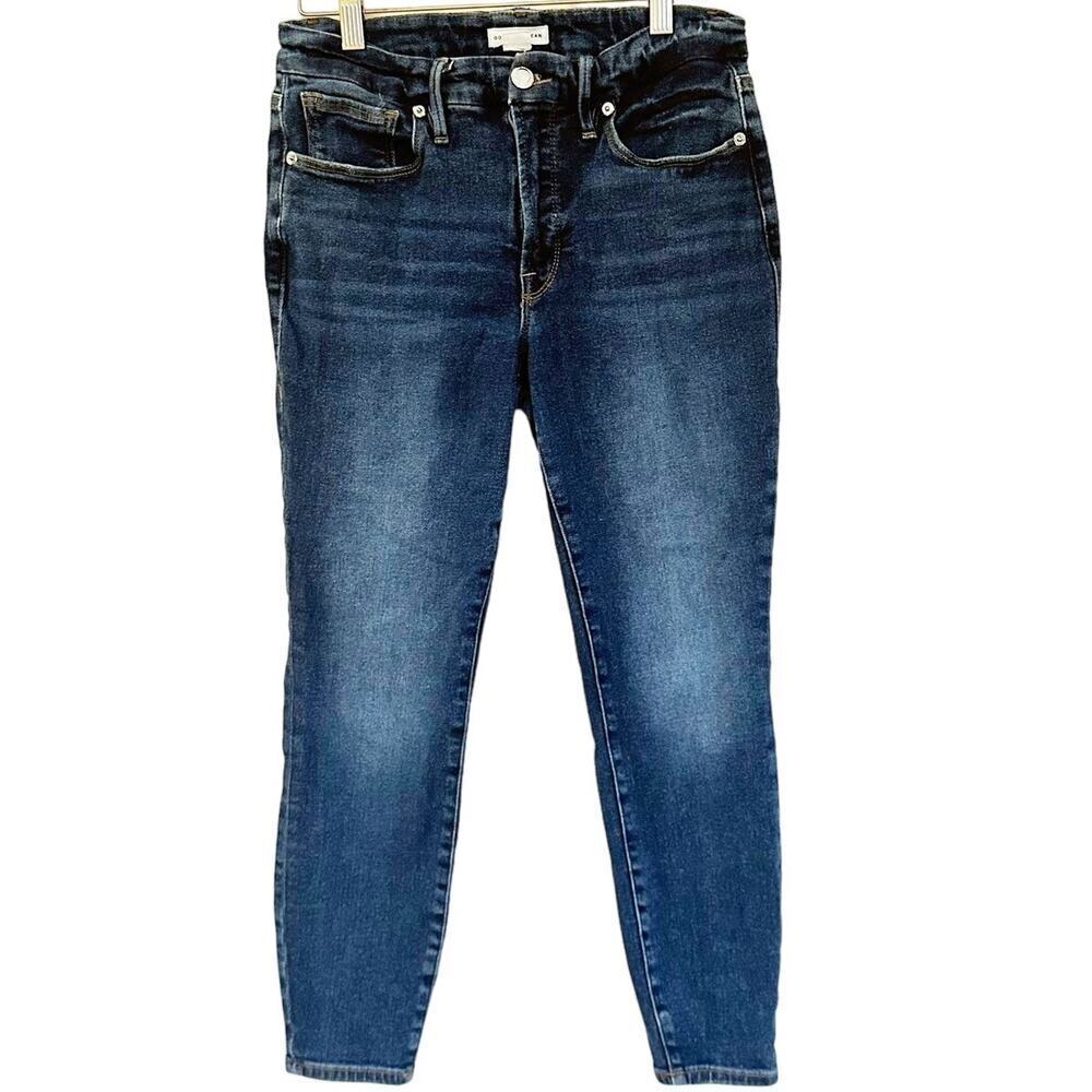 Good American Good Legs Skinny Jeans sz 6 (28) Dark Wash Jeans